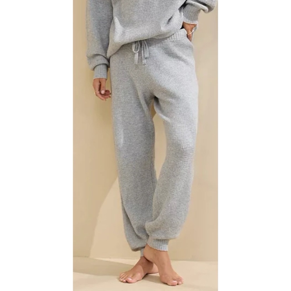 NWT Aerie CozyUp Waffle Knit Jogger